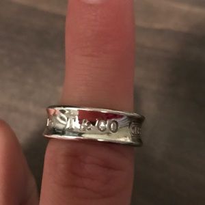 Tiffany and Co silver ring